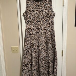 Pact Floral Midi Dress